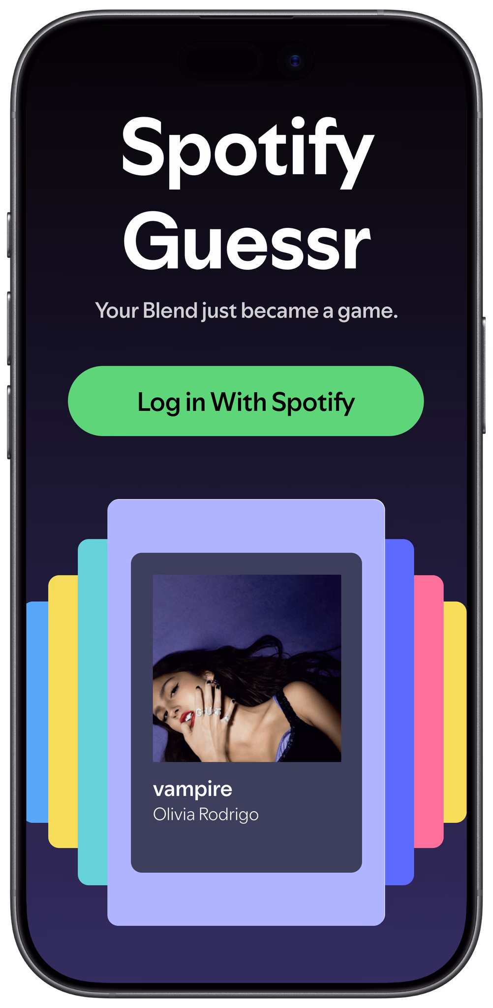 Spotify Guessr final screen 1