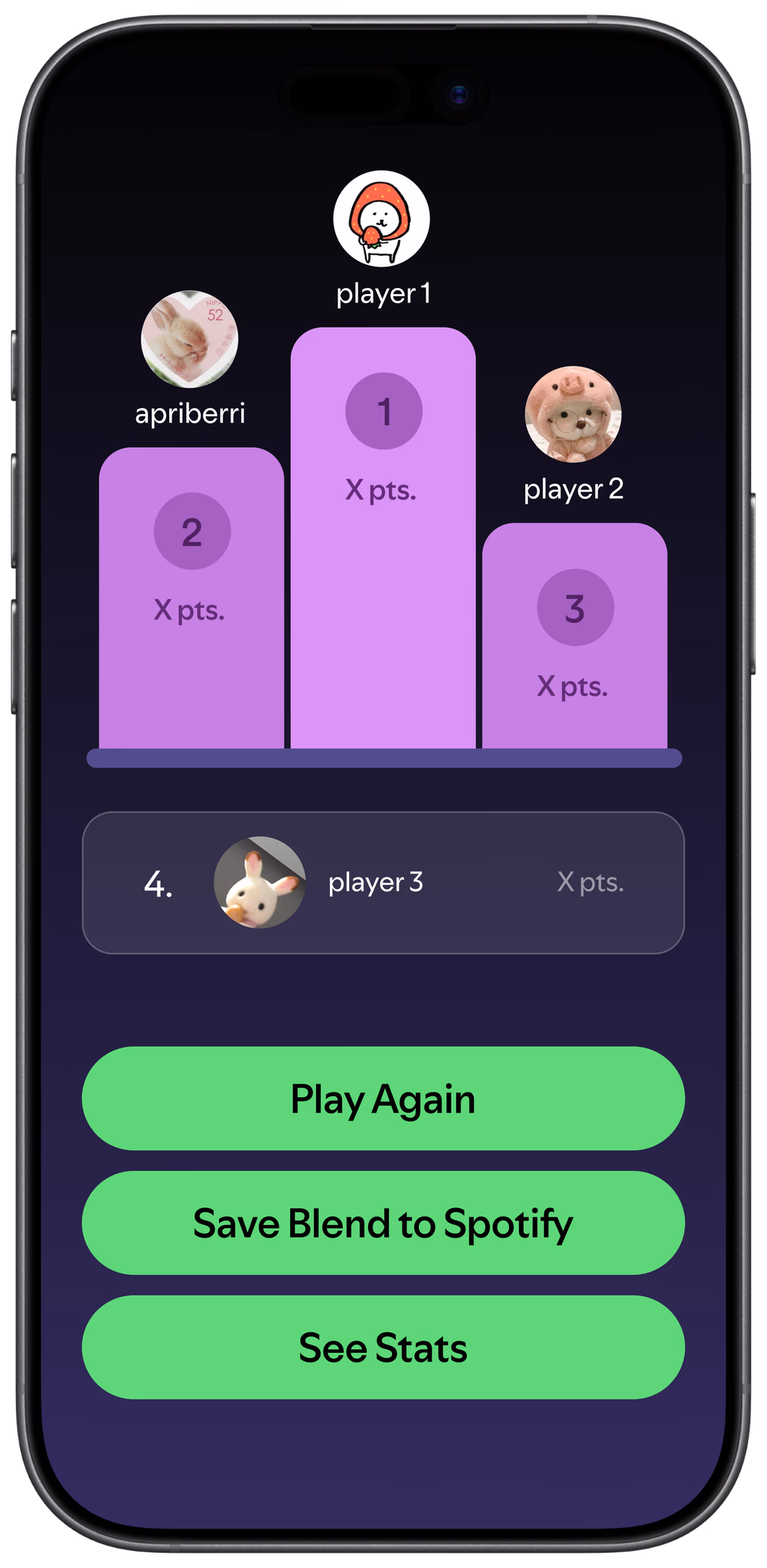 Spotify Guessr final screen 11
